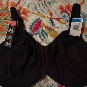 Black Full Support Bra